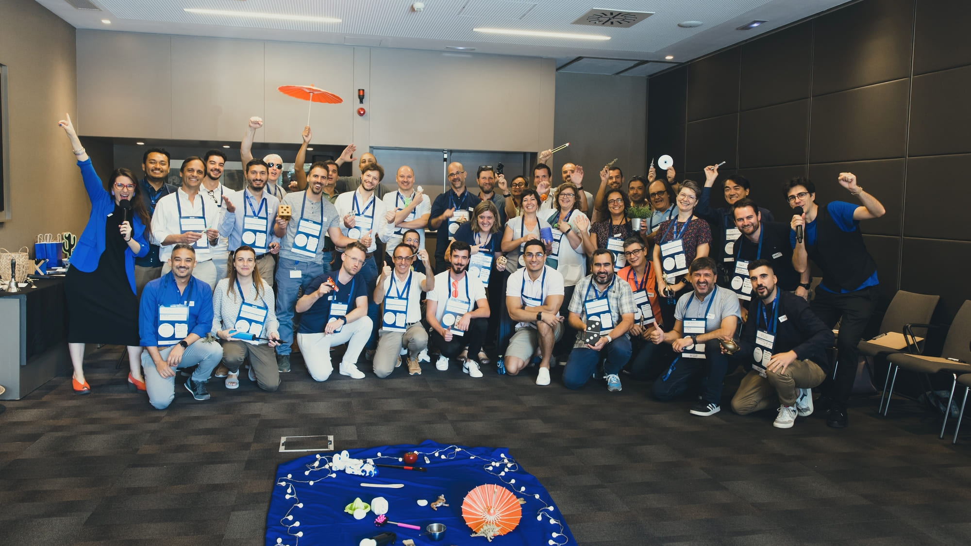 foto grupo final actividad creative networking