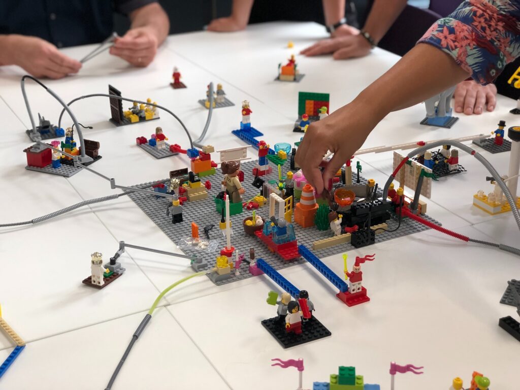 Building our purpose with LEGO® Bricks